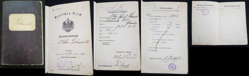 Konvolut 1913 seefahrtsbuch - 1913,