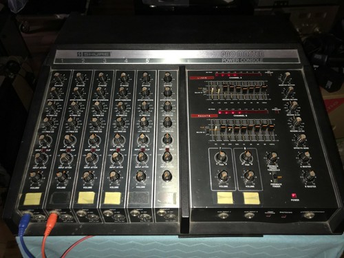 Shure pro master power console - pro,