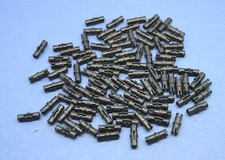 LEGO 100 x Technik Verbinder kurz schwarz Black Technic Pin Friction Ridges 2780