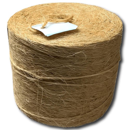 Sisal pressengarn 1250 - sisal, m