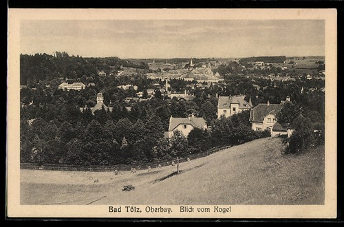 Ansichtskarte bad tölz - bad,