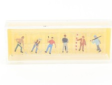 Preiser Spur N 9030 Modellfiguren-Set 6-tlg. Arbeiter Bauarbeiter Bautrupp 1:160
