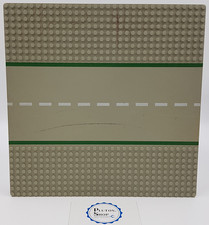 LEGO CITY 32x32 Straßen Grund Bau Platte Gerade 2358pb04 alt hellgrau Zubehör