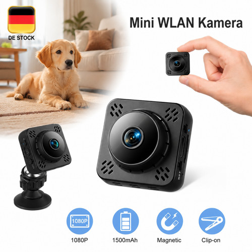 Mini kamera magnetisch - hd,