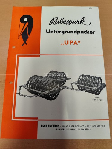 Rabewerk untergrundpacker upa - rabewerk,