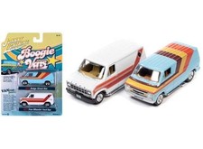 Johnny Lightning JLSP219A 1976 Dodge Street Van, 1977 Ford Cruisin 1:64
