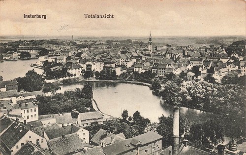 Insterburg totalansicht - insterburg,