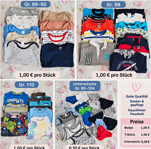 Jungen sommerpaket - h&m,