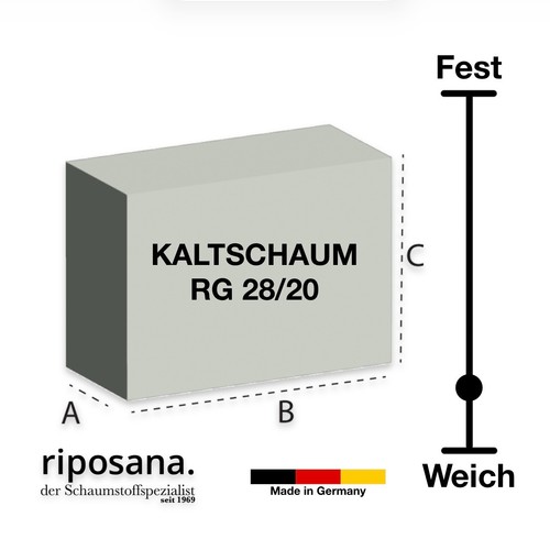 Schaumstoff kaltschaum 20 - schaumstoff,