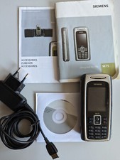 Siemens Benq M75 Outdoor Handy - Volcano Black / Silber inkl. Anleitung Netzteil