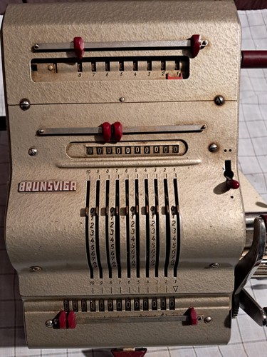 Brunsviga 13rk rechenmaschine - brunsviga,