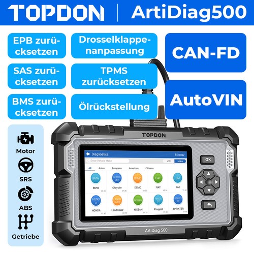 Topdon artidiag500 kfz - topdon,