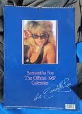 SAMANTHA FOX 1987 KALENDER · Vintage