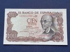 SPANIEN 1970 100 PESETEN