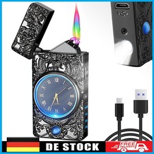 Feuerzeug Lichtbogen Elektro Feuerzeug Plasma Lighter Aufladbar Mit Taschenlampe