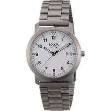 BOCCIA Herrenuhr Quarz