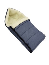Fußsack aus Lammwolle 90cm