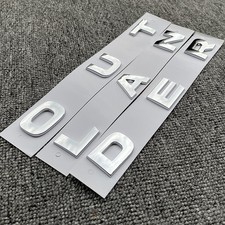 Front Hood Letters Emblem