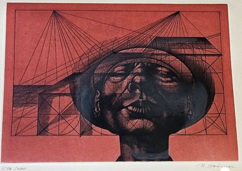 Original grafik radierung - original,