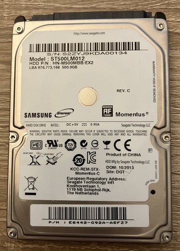 Samsung st500lm012 500gb sata - samsung,