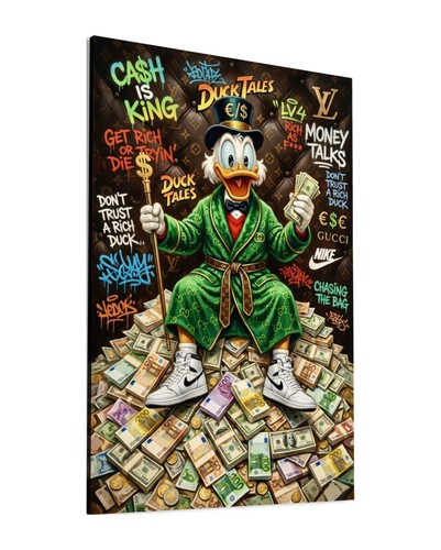 Dagobert duck leinwand bild - dagobert,