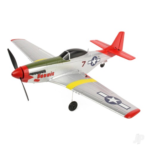 P51 red tail - tail, (mode