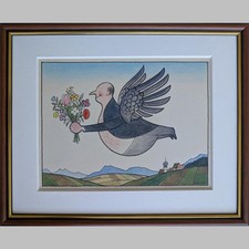 Willi Hertlein Fliegender Mann