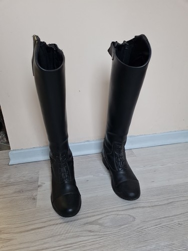 Reitstiefeletten schwarz 38 - reitstiefeletten,