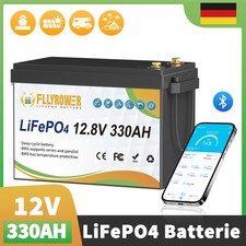 12v 330ah lithium batterie - 330ah,