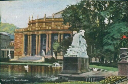Ansichtskarte stuttgart - ansichtskarte,