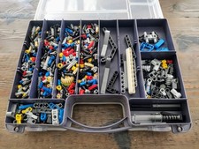 Lego Technik Bausteine mit Sortierkasten, beidseitig gefüllt. Nr. 5