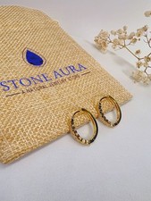 Ohrringe vergoldet mit 585er Walzgold Zirkonia Roségold Geschenkbox inkl. Luxus