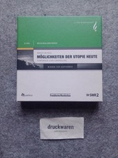 Möglichkeiten der Utopie heute - Vorträge und Gespräche. Originalvorträge (5 Aud