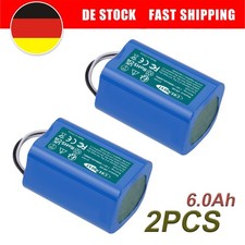 2Pcs 7,4V 6.0Ah Li-ion Akku Für Vorwerk Kobold VR100 46439 SCM67524 Saugroboter