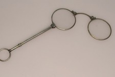 antike Lorgnette / Stielbrille
