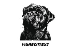 Rottweiler Hundekopf