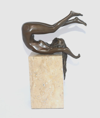 Bronze skulptur figur - bronze, /