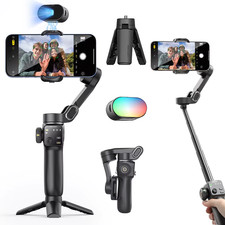 Handheld Gimbal Stabilisator 3-Achsen Smart V8 Für Telefon Mit Verlängerung Stan