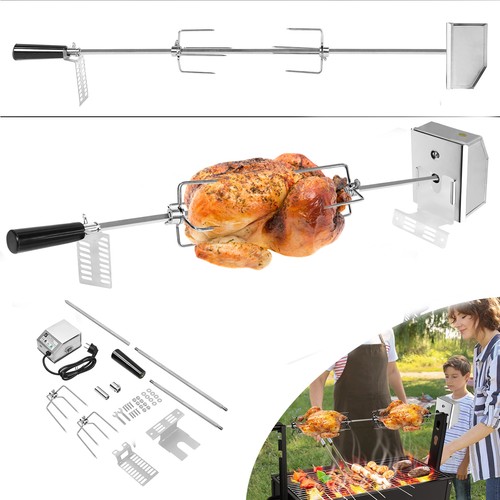 Bbq drehspieß grillspieß set - bbq,