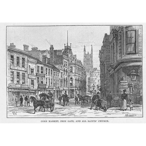 Derby kornmarkt eisernes tor - derby, kornmarkt,