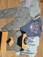 Jungen 5er Set Gr.104-110 2x T-Shirts, 2x Pullover, 1x Hose
