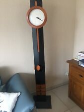 Standuhr/ Funk mit Pendel mit Kirschholz