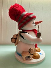Schneemann Holzsammler