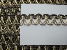 Elegante Brokat Borte Gold