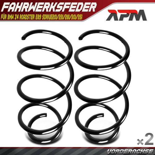 Federn fahrwerksfeder vorne - 2x,