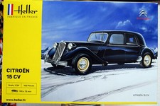 1934 Citroen 15 CV Traction Avant 1:24 Heller 80763
