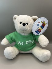 Heunec Bär „Viel Glück“ 12cm – Neu mit Schild – Glücksbringer - Plüschtier