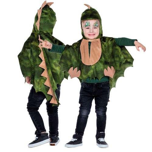 Cape dino drache - cape, grün