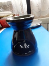 ✬  Duftlampe Duftstövchen Aromalampe Duftöl  Verdunster Keramik schwarz ✬