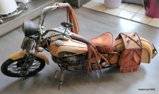 Harley Davidson Indian Modell Motorrad aus Metall Retro Vitage Handmade Topp